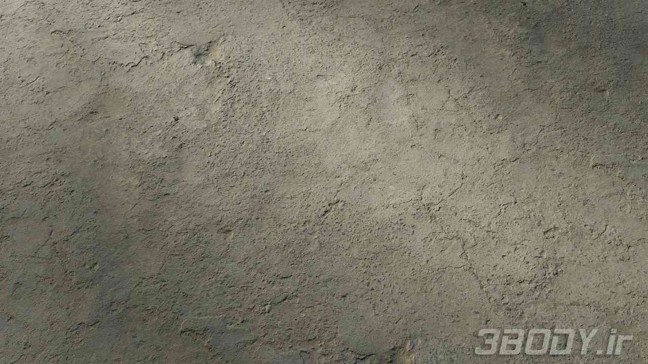 متریال بتن زبر rough concrete عکس 1